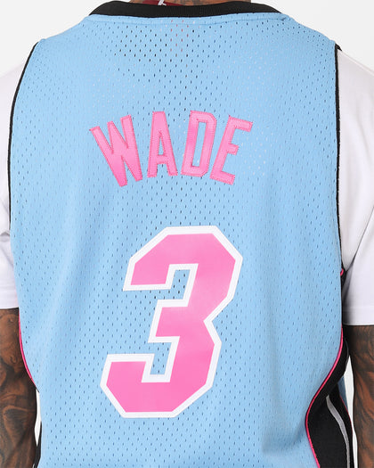 Mitchell & Ness Miami Heat Dwyane Wade Swing Jersey Sky Blue