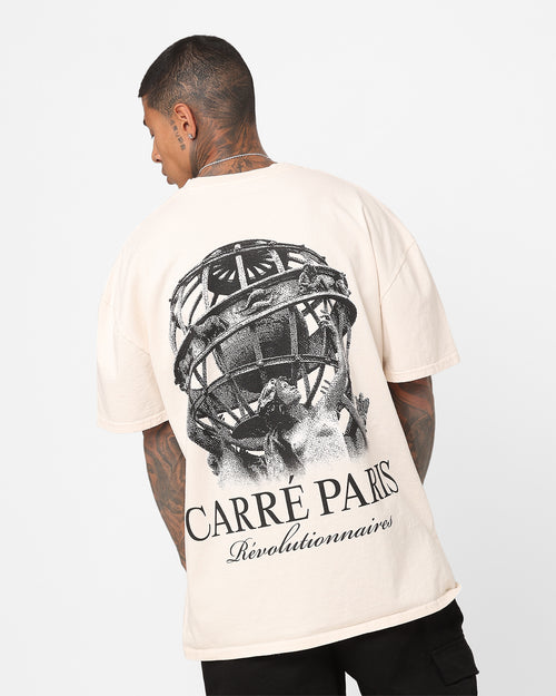 Carre Globalist Box T-Shirt Off White