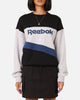 Reebok Women's Court Side Basketball Vintage Crewneck Uniform Blue