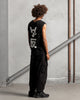 The Anti Order Shaolin Panelled Singlet Black