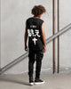 The Anti Order Kung Fu Panelled Singlet Black