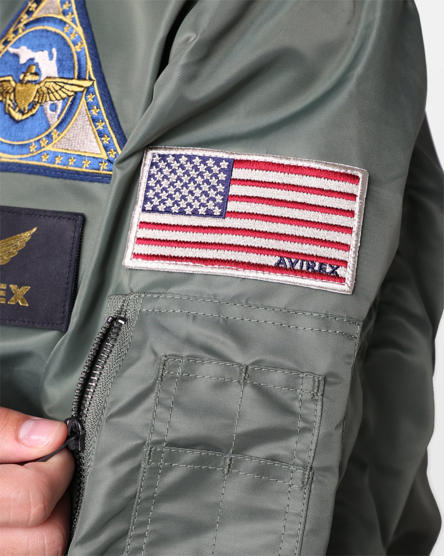 Avirex CWU-45P Flight Jacket Flight Green | Culture Kings US