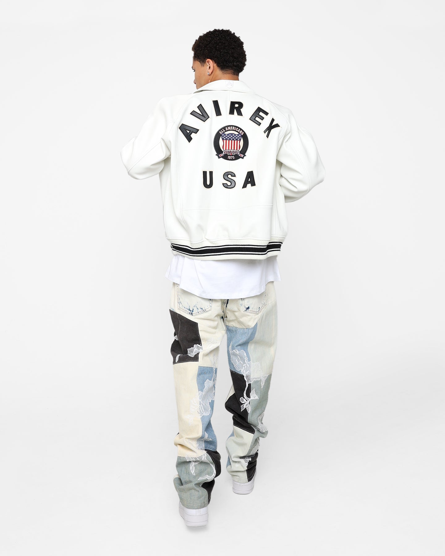 Avirex Icon Jacket Snow White | Culture Kings US