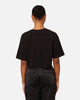 Tommy Jeans Women's Oversized Cropped New Varsity T-Shirt Black