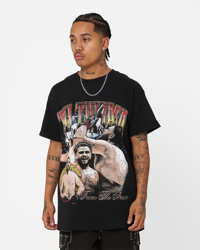 Goat Crew X Tai Tuivasa From The Area T-Shirt Black | Culture Kings US