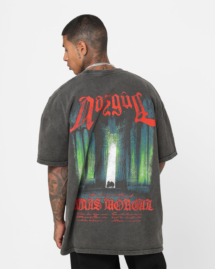 73studio X The Lord Of The Rings Nazgul Heavyweight Vintage T-shirt Black Wash - Size XL
