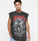 American Thrift X The Lord Of The Rings Nazgul Heavyweight Muscle T-Shirt Black Wash
