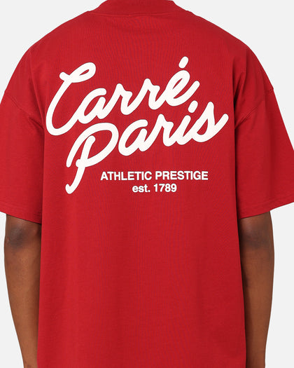 Carre Athletic Heritage Oversized T-Shirt Crimson