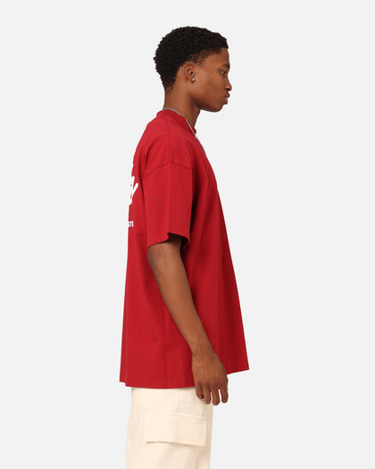 Carre Athletic Heritage Oversized T-Shirt Crimson