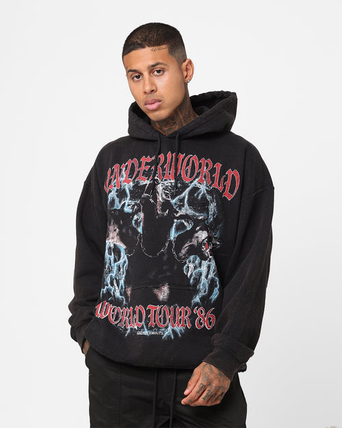 American Thrift Underworld Tour Hoodie Black Wash