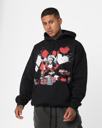 Goat Crew X DC Batman Mad Love Hoodie Black