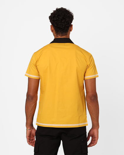XXIII Rhodes Button Up Shirt Yellow/Black
