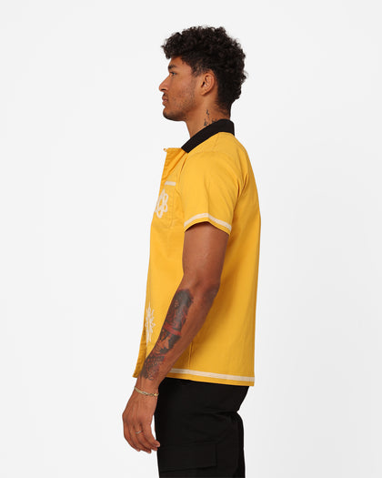 XXIII Rhodes Button Up Shirt Yellow/Black