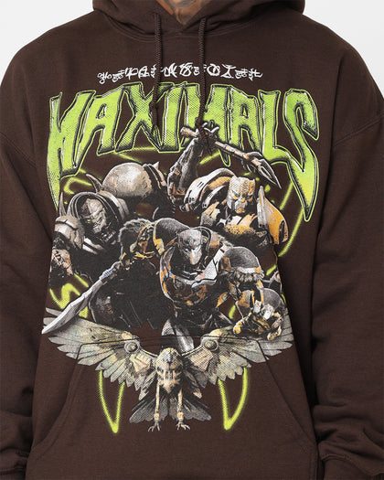 Goat Crew X Transformers Maximals Vintage Hoodie Black Wash