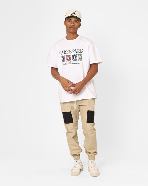 Carre Shield T-Shirt White