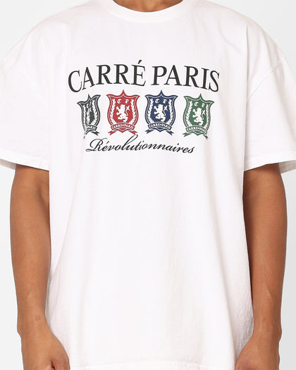 Carre Shield T-Shirt White