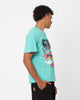 Mitchell & Ness San Antonio Spurs Brush Off T-Shirt Aqua