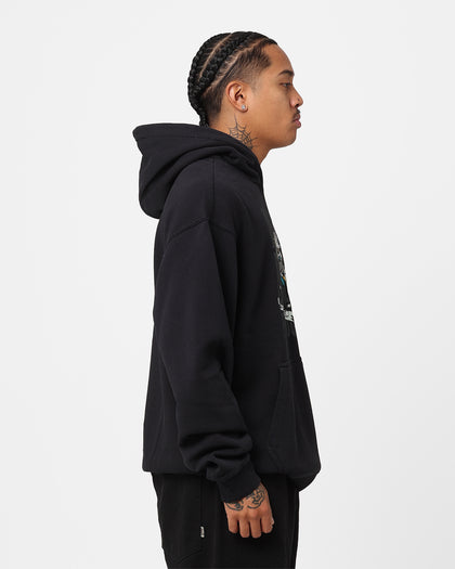 Majestic Athletic Anaheim Ducks Anniversary Graphic Hoodie Faded Black