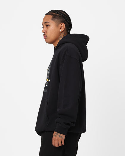 Majestic Athletic Anaheim Ducks Anniversary Graphic Hoodie Faded Black