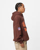 Mitchell & Ness Cleveland Browns Wave Arch Hoodie Faded Brown