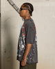 Loiter X The Anti Order Anti Human Tour Vintage T-Shirt Vintage Charcoal