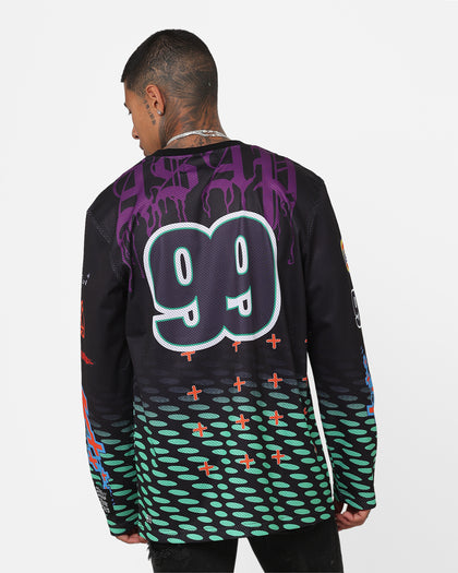 Ksubi X A$AP TyY Moto Jersey Black