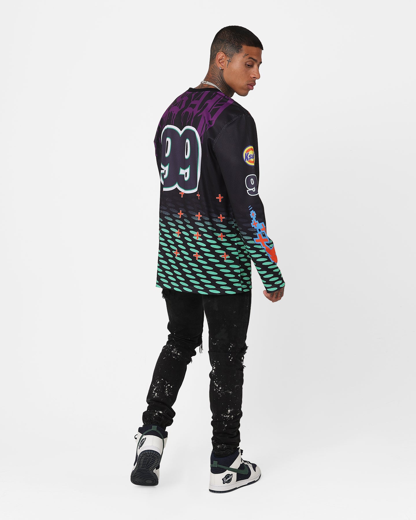Ksubi X A$AP TyY Moto Jersey Black | Culture Kings US