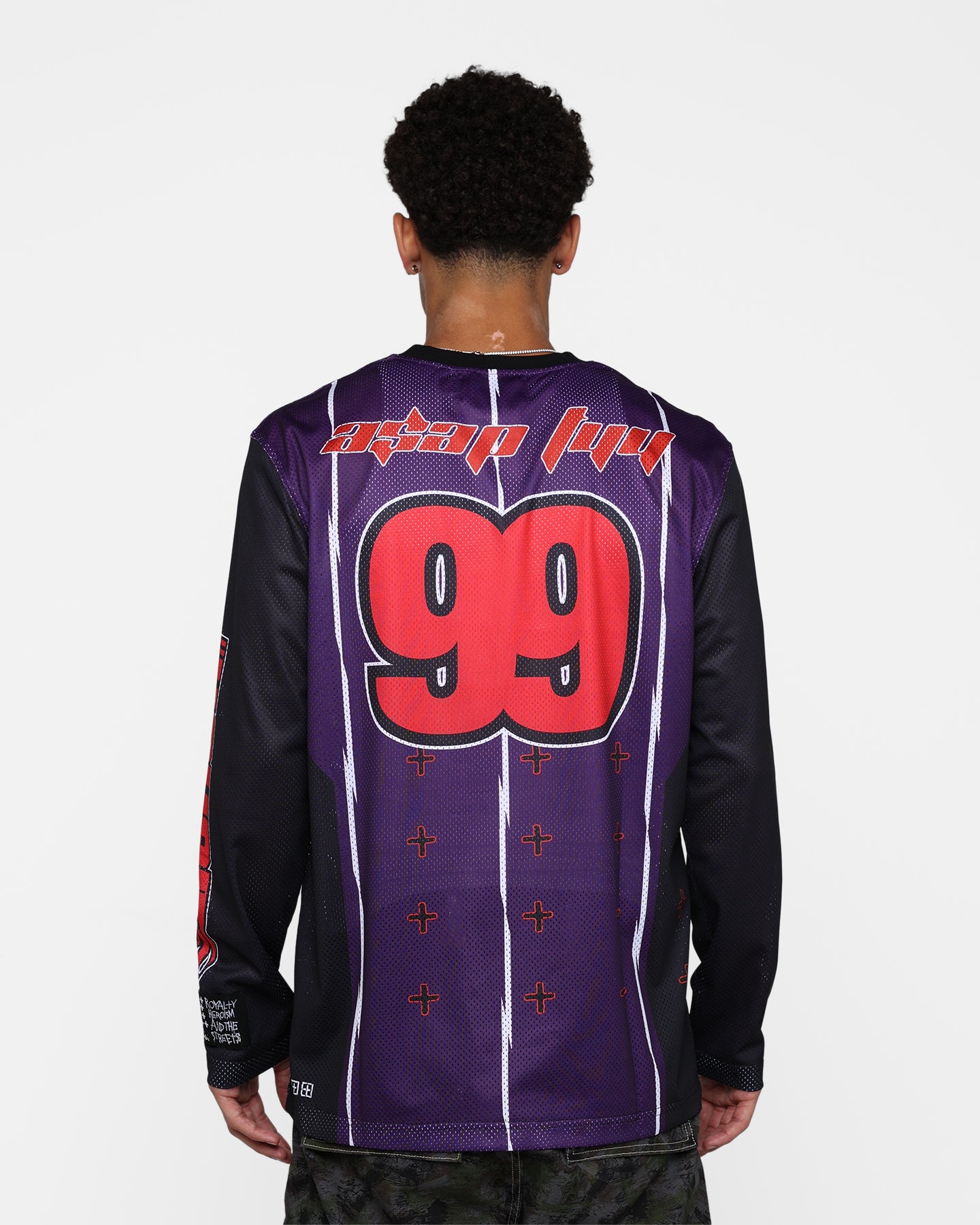 Ksubi X A$AP TyY Moto Jersey Purple | Culture Kings US