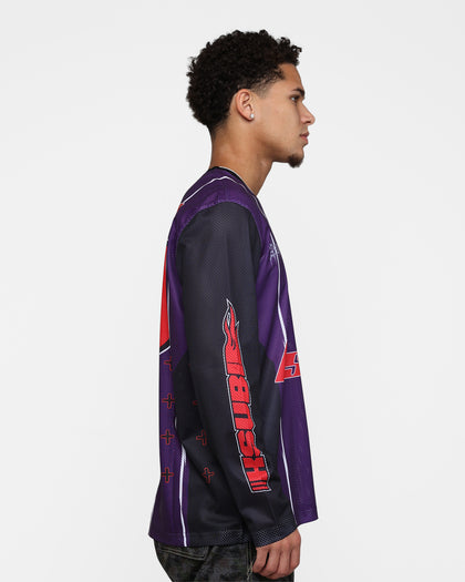 Ksubi X A$AP TyY Moto Jersey Purple