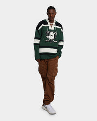 47 Brand Anaheim Ducks Superior Lacer Hoodie Dark Green