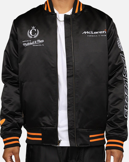 Mitchell & Ness X McLaren X Culture Kings Las Vegas Collection Bomber Jacket Black