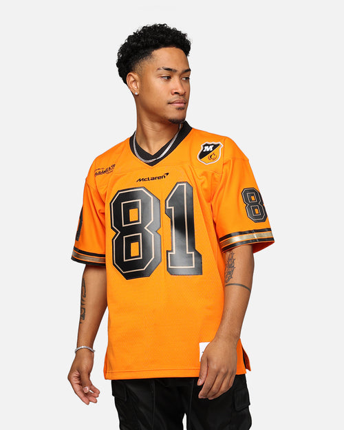 Mitchell & Ness X McLaren X Culture Kings Las Vegas Collection Oscar Piastri Legacy Jersey Orange