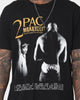 Tupac Makaveli Track List T-Shirt Black