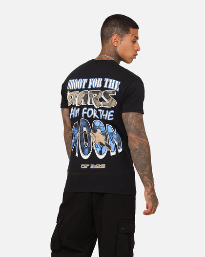 Pop Smoke Shoot For The Stars Aim For The Moon T-Shirt Black