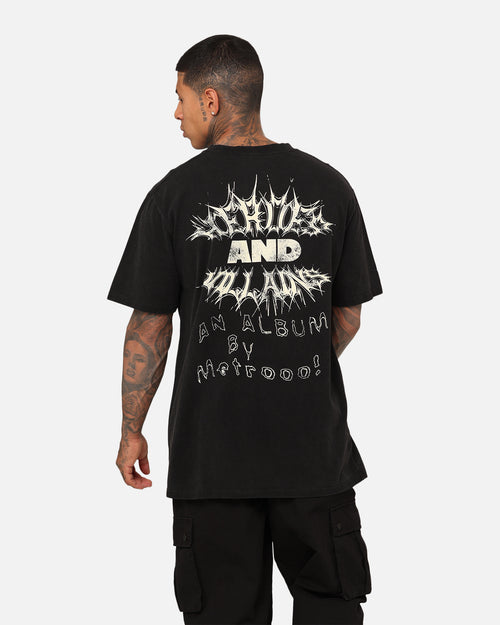 Metro Boomin Heroes And Villains Vintage T-Shirt Washed Black
