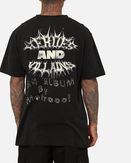 Metro Boomin Heroes And Villains Vintage T-Shirt Washed Black