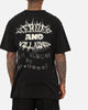 Metro Boomin Heroes And Villains Vintage T-Shirt Washed Black
