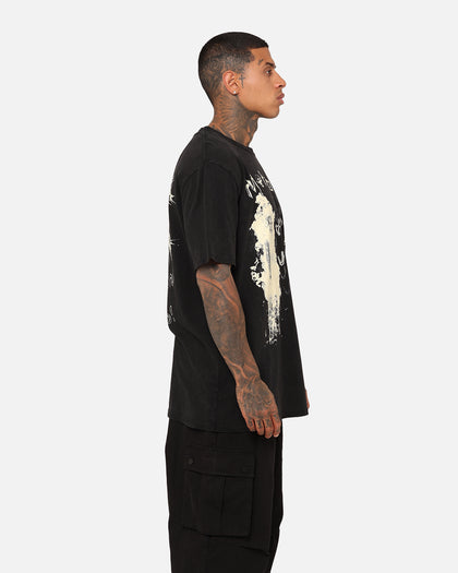 Metro Boomin Heroes And Villains Vintage T-Shirt Washed Black