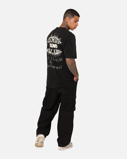 Metro Boomin Heroes And Villains Vintage T-Shirt Washed Black