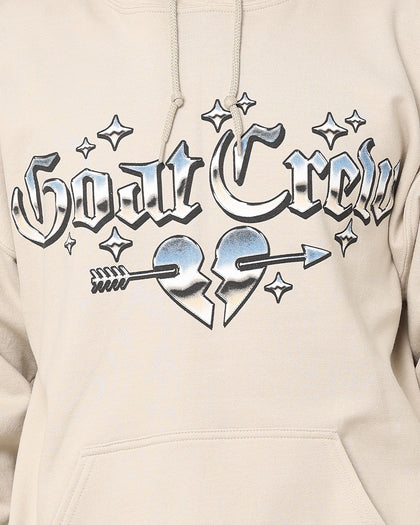 Goat Crew No Love Hoodie Stone/Wheat