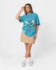 Mitchell & Ness Women's Charlotte Hornets XL Logo T-Shirt Hornets Teal