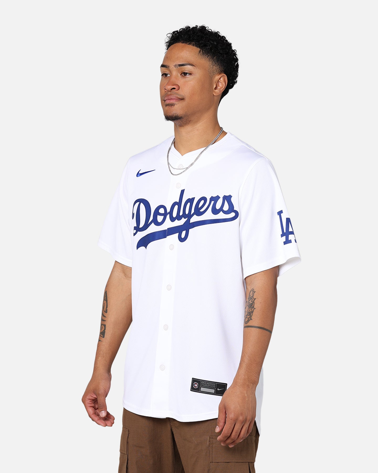 Nike Los Angeles Dodgers Limited Jersey White | Culture Kings US