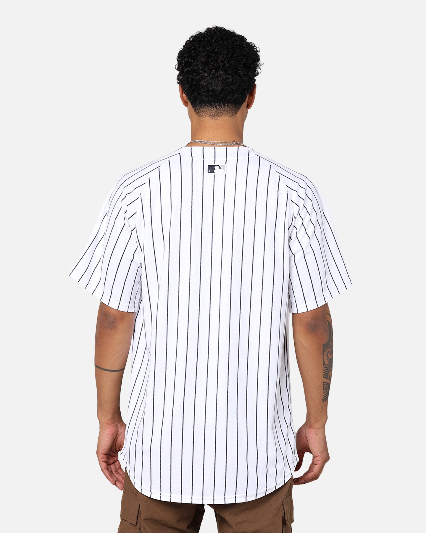 Nike New York Yankees Limited Jersey White/Pitch Blue | Culture