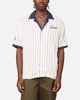 Carre Base Short Sleeve Button Up Shirt Off White