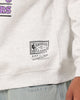 Mitchell & Ness Los Angeles Lakers Bevelled Crewneck Silver Marle