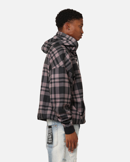 Majestic Athletic Los Angeles Dodgers Check Logo Hoodie Faded Black