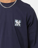 Majestic Athletic New York Yankees Checker Badge Long Sleeve T-Shirt True Navy