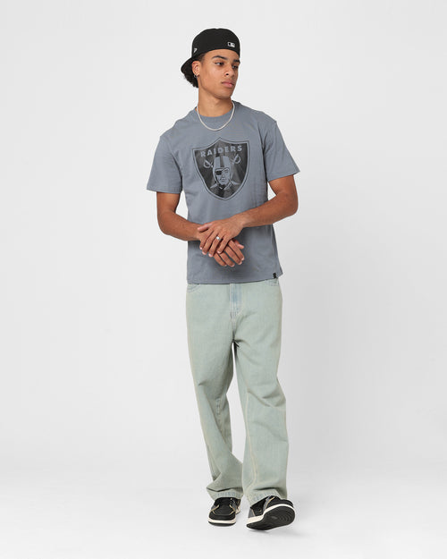 Majestic Athletic Las Vegas Raiders Coro Logo T-Shirt Stormy Weather