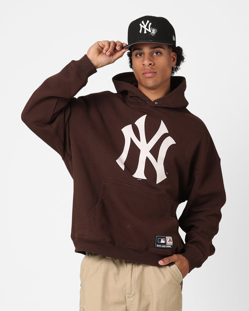 Majestic Athletic New York Yankees Core Hoodie Dark Oak