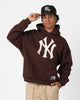 Majestic Athletic New York Yankees Core Hoodie Dark Oak
